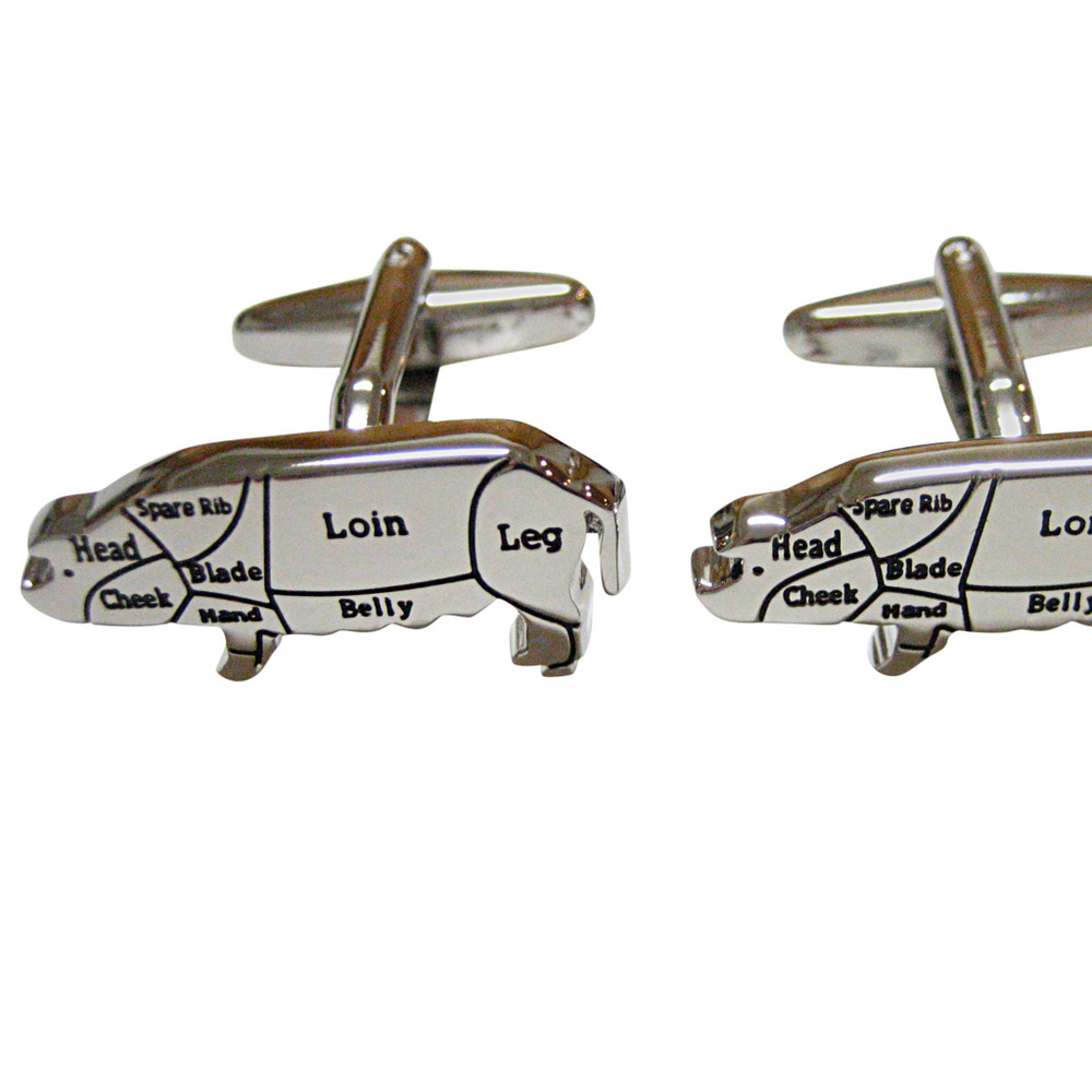 Pork Butchers Cut Cufflinks